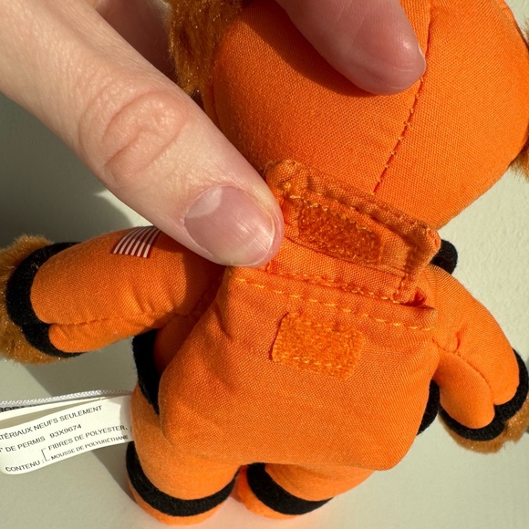 NASA Astronaut Spaceman Bear Plush Ornament - Picture 8 of 9